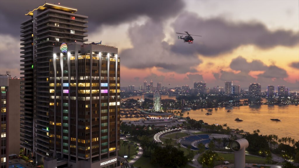 GTA 6 new screenshots: highway traffic and Vice City skyline