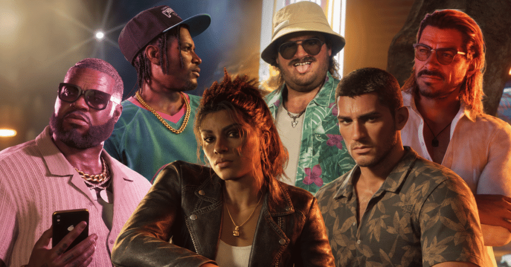 GTA 6 characters confirmed by Rockstar, official artwork