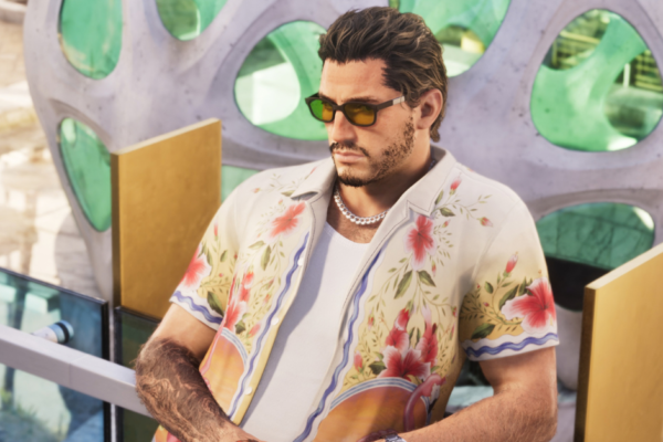 Jason Duval, one of the two GTA 6 protagonists, in official Rockstar artwork